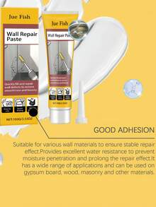 Waterproof And Leakproof Magic Repair Paste: Repairs Cracks, Holes, And Seals In Ceilings, Walls, And Pipes. Quick-Drying, Long-Lasting, And Excellent For Bathrooms, Kitchens, Walls, Pipes, Etc. (The Pointed Design Allows For Greater Control, Making It A Convenient, Oversized DIY Tool For Repairs.) (New And Old Versions Are Sent Randomly.)