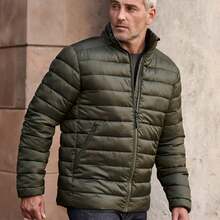 Unisex Adult Lite Padded Jacket (Deep Green) - Green - View 1