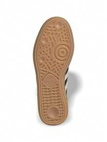 Adidas 阿迪达斯女款手球运动鞋 Spezial 轻质缓震防滑柔软内衬易于清洁手球健身房外出日常棕紫色 JR0852 - 黑火藥 - 查看 8