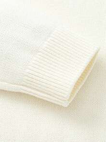 Balabala BalaOne Girls' Sweater 2025, Winter Knit Base Layer For Boys & Girls - Milky White - View 7