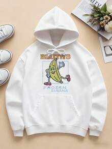 Mens Graphic Hoodies Letter Print Hoodie Unisex Oversized Hoodies Long Sleeve Pocket Pullover, Mens Oversized Hoodies Sweatshirts Fall Fashion 2025 Pullover Sweaters Winter Clothes Bluth's Frozen Banana Banana Character Men's Hoodies Pullover Casual Sweatshirts With Pockets Loose Fit Long Sleeve Drawstring Design Hoody Sweatshirt Autumn Party, Holiday Sweater, Soft Fabric, Printed Sweater, Casual Wearers Gift For Men Size S-3XL
-White - 白色 - 查看 2