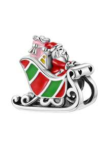 DIY Exquisite Christmas Sleighs, Sweet Gingerbread Men, Lucky Bells, Christmas Trees, Santa Claus, Christmas Stockings And Other Charming Beaded Pendants, Suitable For Everyday Wear, DIY Jewelry Making Necklaces, Bracelets And Other Accessories.