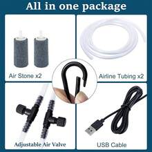 Bomba oxigenadora USB + Panel solar, la bomba oxigenadora puede proporcionar oxígeno para los peces cuando se pesca al aire libre, y el panel solar puede usar el sol para alimentar la bomba oxigenadora, permitiéndote pescar todo el día sin preocupaciones. Estas mini bombas de aire portátiles para acuarios y paneles solares se pueden llevar contigo.