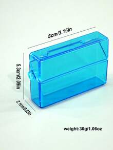 1pc Transparent Multi-Color Protective Case For IQOS ILUMA Vape Cartridge, Anti-Fall Anti-Crush Convenient E-Cigarette Cartridge Box, Suitable For Daily Use With IQOS Iluma I E-Cigarette Cartridge - Multicolor - View 8
