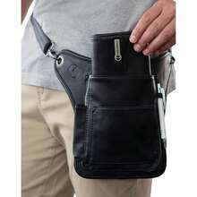 Karlowsky High Capacity Server's Holster Bag (Black) - Coffee Brown - View 4