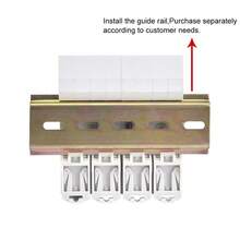 2 pezzi Interruttore automatico solare a 2 poli (2P) con protezione da sovraccarico e cortocircuito, montato su guida DIN, adatto per pannelli solari, sistemi di energia rinnovabile, con varie portate di corrente 6A/16A/20A/32A/40A/50A/63A, design compatto, struttura durevole, per ingegneria elettrica