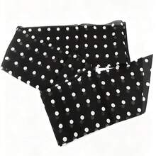 极简性感风格豹纹波点真丝围巾，新款小众高端夏季腰带，适合秋季上学和万圣节等场合。 - 彩色 - 查看 12