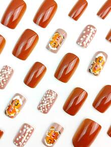 Paznokcie świąteczne, śliczne paznokcie, Święty Mikołaj, choinka, jesienne paznokcie prasowane