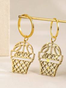 1 Peça Chaveiro Personalizado - Chaveiro de Design de Sorvete de Esmalte Fofo, Chaveiro de Aço Inoxidável, Nome Personalizado, Presente de Formatura/Aniversário/Dia da Mãe/Halloween/Natal para Menino e Menina, Novidade 2025