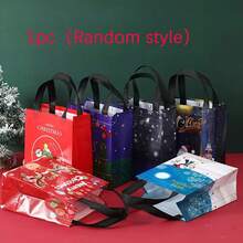 18pcs Medium Christmas Gift Bags 10.6''x7.8''x4'' With Handles, Reusable Non-Woven Fabric Christmas Shopping Bags, New Year Gift Bags, Holiday Party Supplies Decorations(1/6/12pcs),Stocking Fillers Women,Mum Gifts Christmas,Christmas Decrotions,Stocking Stuffers For Men,Stocking Stuffers,Stocking Stuffers For Men,Christmas Ornaments For Tree,Christmas Decorations For Home