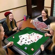 54 piezas Juego de Cartas de Juego Gigantes, Cartas de Juego Gigantes de Alta Calidad y Duraderas Adecuadas para Adolescentes y Adultos, Excelentes para Juegos de Fiesta y Magia, Regalo Único y Novedoso para Halloween, Navidad, Fiestas - Multicolor - Ver 9