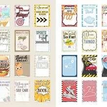 Christmas College Survival Gift Card Book, Spiral Bound Gift Card Book 5x7 Pages - Nhiều màu - Xem 4