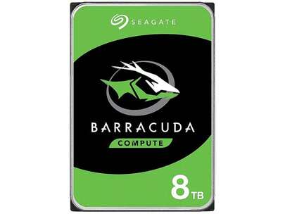 Seagate BarraCuda NE-ST8000DM004 8TB 5400 RPM 256MB Cache SATA 6.0Gb/S 3.5" Internal Hard Drive Bare Drive