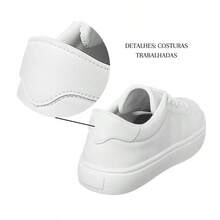 Women's Casual Sneakers Stylish Comfortable Light And Soft Promotion - trắng - Xem 2