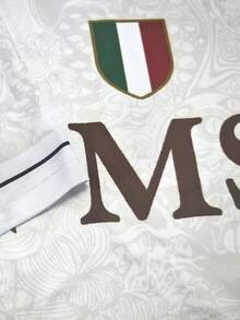 定制那不勒斯风格男士足球球衣，可印制姓名和号码，舒适圆领运动衫，适合足球训练、休闲穿着和作为礼物