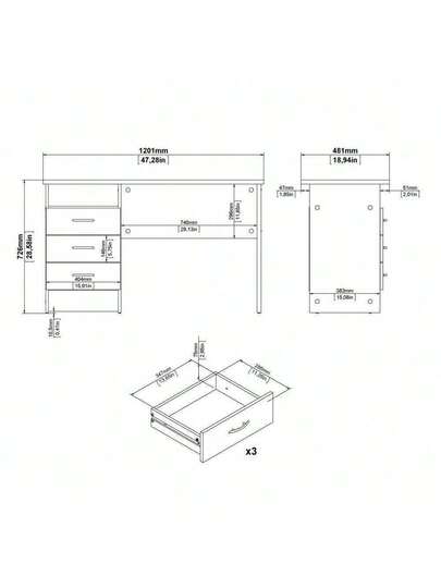 Dmora Desks Workstations view 3