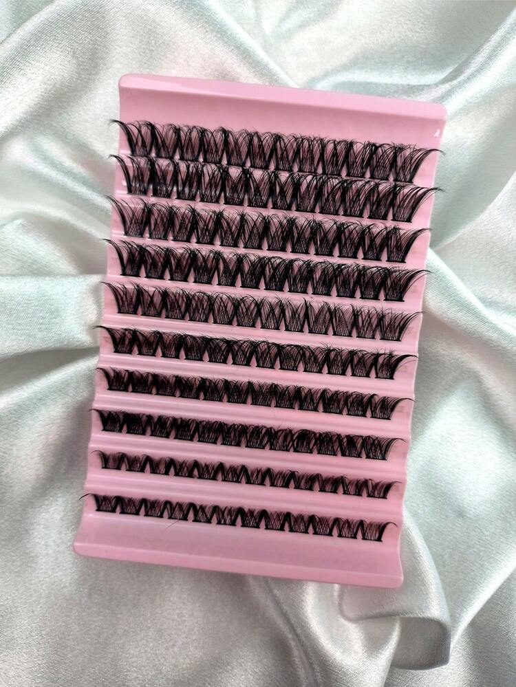 120 件独立睫毛簇 DIY 睫毛延长套装 自然外观 & 超浓密 & 纤细 & 超柔软 & 超轻 可重复使用独立分段假睫毛睫毛延长套装带化妆工具粘合和密封 & 睫毛镊子 适合在家自用或外出 适合日常生活 & 婚礼 & 约会 & 派对 & 音乐节 & 万圣节 - 黑色 - 查看 6