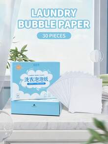 30/60/90 Piezas Hojas de lavandería de 11*14Cm, Pastillas de lavandería para lavadora con aroma duradero, potente eliminación de manchas para ropa, ideal para el hogar, dormitorios y viajes, adecuado para limpiar sábanas, cortinas, ropa y otras telas, artículos del hogar