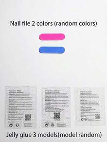 24 Pieces/Random Delivery - High-End Salon-Grade Press-On Nails - Short Square Full-Coverage False Nails, Solid Color Nails, Almond-Shaped Press-On Nails, Coffin-Shaped Nails, Oval Nails. Various Nails, Press-On Nails, Nail Art Supplies, Suitable Women And Girls Who Love Beauty, Improve Themselves, And Be Good To Themselves/Manicure (Random Delivery);