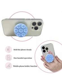 兼容 、Android 手机，生日礼物，家人、朋友手机支架 - 彩色 - 查看 3