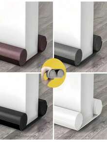 1条门底密封条,隔音门窗缝隙橡胶密封条,粘性门缝防风条,门隔热防尘密封条 - 彩色 - 查看 4