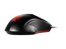 MSI Clutch GM08 Gaming Mouse, 4200 DPI, Optical Sensor, 3 Adjustable Weights, Red LED Lighting, Symmetrical Design - màu đen - Xem 7