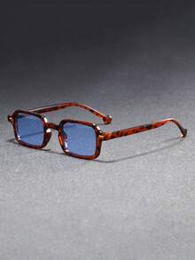 Marco de pudín de tofu azul