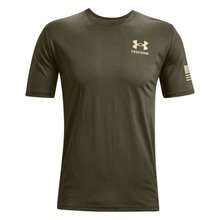 Under Armour Freedom Flag T-Shirt - Men's |  | Men Sports Tees & Tanks - Biển OD Xanh / Cát sa mạc - Xem 2