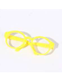 1 pieza (solo accesorios) Gafas de sol versátiles de verano de 17 cm, gafas transparentes de colores variados