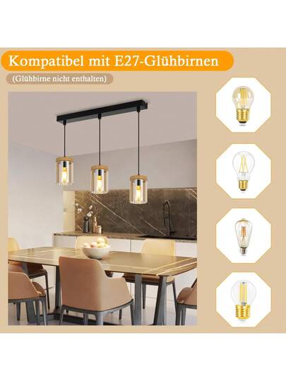 LED Lamp Modern d580 view 2