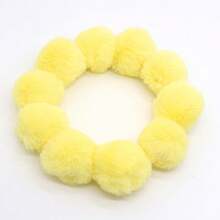 10pcs 5-6cm Faux Rex Rabbit Fur Pompom Balls Artificial Fluffy Soft Christmas Pompons DIY Pom Poms Handmade Keychain Charms Clothing Hats Gloves Sewing Crafts Supplies - Multicolor - View 22