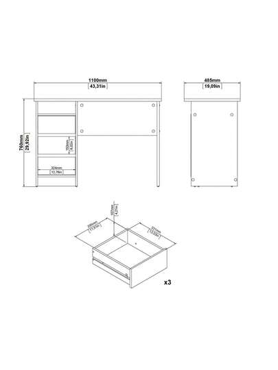 Dmora Desks Workstations view 3