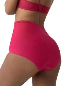 Kit 3 High Waist Panties Plus Size Women's Pants - Nhiều màu - Xem 5