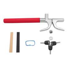 Universal Steering Wheel Lock Steering Wheel Lock Car Steering Wheel Lock - 紅色 - 查看 10