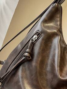 High Quality Crossbody Bags For Women Vegan Leather Hobo Handbags Fashion Shoulder Purse With Adjustable Strap Multi-Functional Backpack Shoulder Handbag + Free Pendants