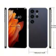 W&O Telefoni sbloccati - Telefono Android Dual SIM 5G da 12+512 GB, display HD+ da 6,8 pollici, 6800 mAh, sblocco facciale, stilo, auricolari, cavo di ricarica Type-C, custodia e pellicola protettiva per lo schermo - per appassionati di tecnologia e viaggiatori - Regalo perfetto per feste e compleanni, telefono aziendale, telefono da viaggio, smartphone moderno, struttura premium, display di alta qualità, ricarica rapida, telefono cellulare con schermo grande, telefono G sbloccato, smartphone G sbloccato, telefono G sbloccato Android, smartphone G sbloccato, mini smartphone