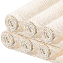 10/5Pcs Punch Needle Fabric, 9 X 9 Inch Embroidery Fabric Linen, Tufting Cloth Monks Cloth For Punch Needle, Embroidery Fabric Squares For DIY Art Craft Handwork