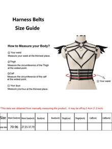 Full Body Leather Harness,Women Leather Outfit Accessoreis,Bondage Wear Women,Halloween Costumes,Ladies' Harness Leather