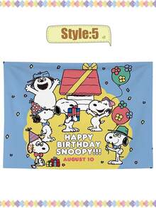 SNOOPY摄影背景布，直播ins风桌面拍摄道具，网红配饰拍照背景纸。 - 彩色 - 查看 15