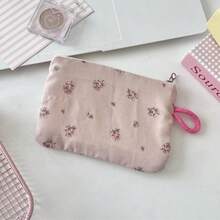 Portable Minimalist Coin Purse Women's On-The-Go Lipstick & Essentials Organizer Travel Toiletry & Document Pouch For Women Wallet Mini Wallet Purse Wallet Keychain Coin Wallet Fall Autumn Travel Wallet - Multicolor - View 11