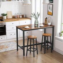Barstools - Beige Oak + White - View 10