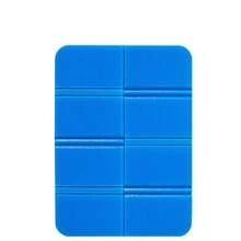 2 Stücke hochwertige faltbare Sitzkissen - feuchtigkeitsbeständiges tragbares Outdoor Sitzkissen für Camping, Angeln, Picknicks, Strand, Wandern - strapazierfähige Gras- und Blau-Outdoor-Kissenüberzüge von hoher Qualität