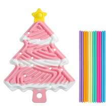 Tablero de actividad sensorial de árbol de Navidad creativo, juguete sensorial para adolescentes, juguete de tablero sensorial para aliviar el estrés para adolescentes, juguete educativo multicolor, regalo de Navidad y Año Nuevo, ayuda a desarrollar habilidades motoras finas