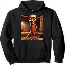 Tung Tung Tung Sahur Pullover Hoodie - 黑色2 - View 1