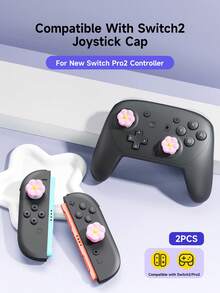 2pcs/4pcs Game Controller Joystick Cap, Grip Button, Compatible With Switch2/Switch Pro2 Gamepad, Joystick Cover, Compatible With Switch2/Joy-Con2 Game Console, Gaming Accessories - Multicolor - View 11