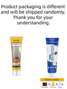 Waterproof And Leakproof Magic Repair Paste: Repairs Cracks, Holes, And Seals In Ceilings, Walls, And Pipes. Quick-Drying, Long-Lasting, And Excellent For Bathrooms, Kitchens, Walls, Pipes, Etc. (The Pointed Design Allows For Greater Control, Making It A Convenient, Oversized DIY Tool For Repairs.) (New And Old Versions Are Sent Randomly.)