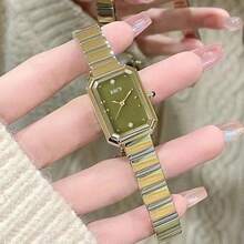 Reloj de pulsera de lujo con forma de diamante, regalo para mujeres