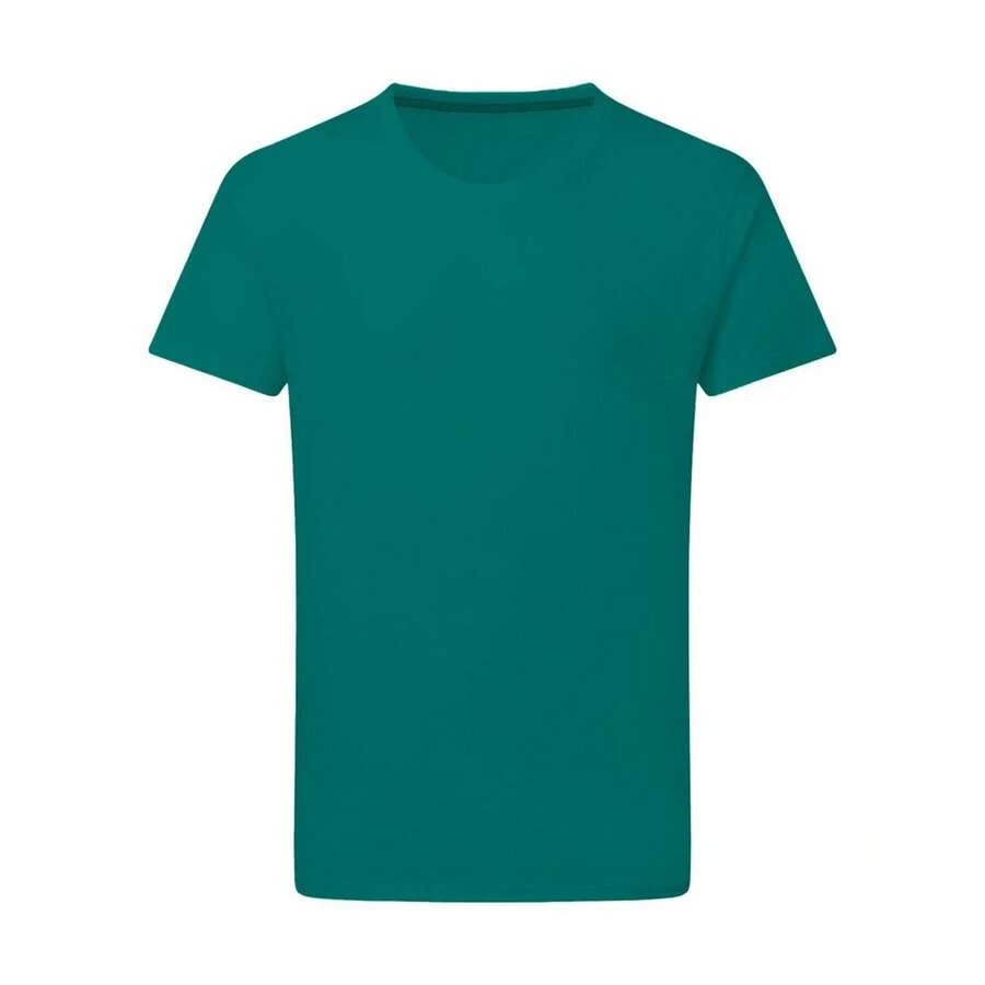 SIGNATURE Mens Tagless TShirt (Emerald Green) - Khaki - View 1
