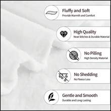 1pc Christmas Holly Berry Print Flannel Blanket - Soft Warm Quilted Throw For Home Decor, Camping, Travel & Office - Festive Holiday Gift With Red Green White Design, Cozy Decorative Throw, Durable Comfort, Plush Texture - Multicolor - View 8