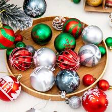 44/22 buc Glob de Crăciun Tip Decorațiune Agățată Glob de Crăciun Colorat Decorațiune Cadou de Crăciun pentru Brad de Crăciun (8 Stiluri din care puteți alege), Ornament decor Pandantiv, Decor Scenă, Decor Cameră, Decor Acasă, Pandantiv Decor Fereastră, Decor Petrecere Sărbători, Cadouri de Crăciun, Decorațiuni de Crăciun, Decorațiuni de Crăciun>Crăciun